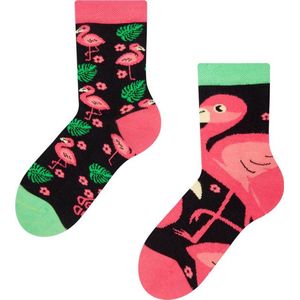 Dedoles Mismatched Kinderen Sokken - Flamingos - Maat 27-30