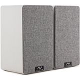 AVCOM 6 boekenplank luidspeakerpaar, wit
