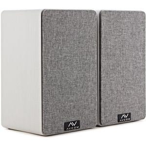 AVCOM 6 boekenplank luidspeakerpaar, wit