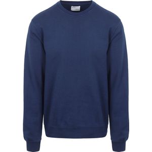Colorful Standard - Sweater Organic Blauw - Heren - Maat M - Regular-fit
