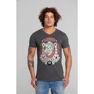 Super Mario Donkey Kong Heren T-shirt - gemêleerd donkergrijs - XL