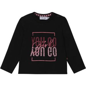 Dirkje - T-shirt - You - Go - Girl - Dark - Grey - Maat 56