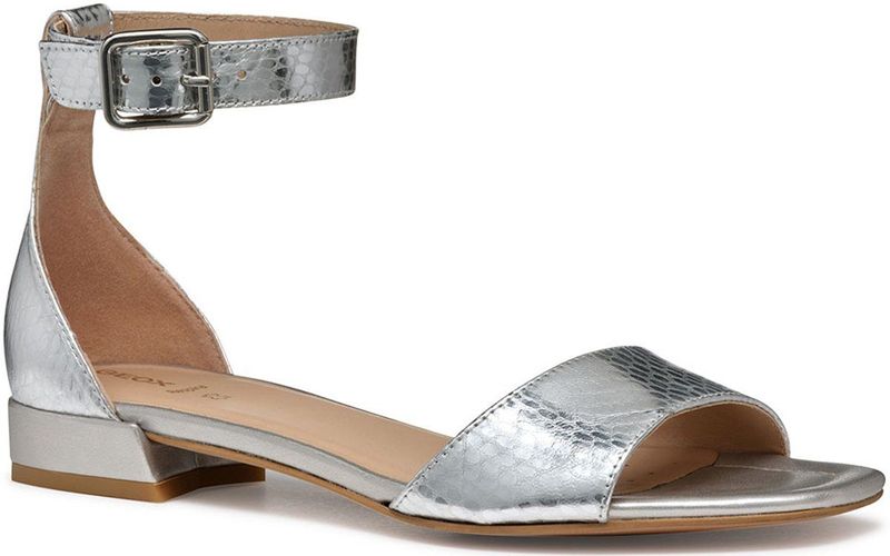 Geox - New Eraklia - Damessandalen - Zwart - Rubber