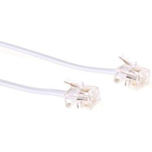 ACT - RJ11 - RJ11 Telefoon Kabel - 3 meter