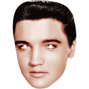 Elvis kartonnen masker