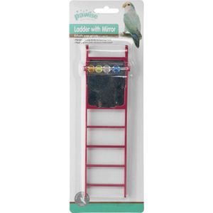 Pawise Bird ladder with mirror