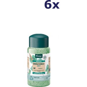 6x Kneipp badzout 600g Cold Time Eucalyptus