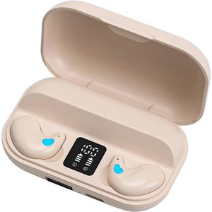 WNHB® Onzichtbare Bluetooth Slaap Oordopjes - Draadloze Hoofdtelefoon - Noise Cancelling - IPX5 Waterdicht - Comfortabel voor Slapen