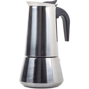 Italiaanse Espresso Percolator- Koffiemaker- Mokapot- Coffee Maker- Stainless Steel- 12 Kops - 600ml