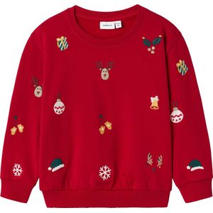 NAME IT NMNRKRINGLE NREG SWEAT BRU Jongens Trui - Maat 86