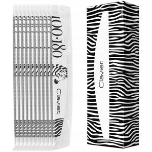 Clavier Nagelvijlen Halve Maan 100/180 - Steriel Verpakt 10 Stuks