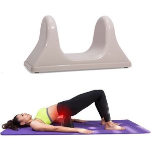 Psoas Release Tool, Athletics Psoas Muscle Massage Tool, Rug en Nek Diepe Weefsel Massager, Heup Flexor Release Tools, Zelf Diepe Weefsel Massager voor Pijnverlichting, grijs
