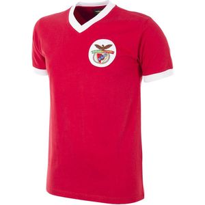 COPA - SL Benfica 1974 - 75 Retro Voetbal Shirt - L - Rood