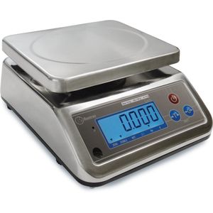 Geijkte Waterproof RVS Weegschaal 15 kg 5 gram IP67