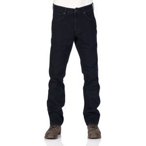 Wrangler Greensboro Heren Tapered Fit Jeans Zwart - Maat W40 X L30