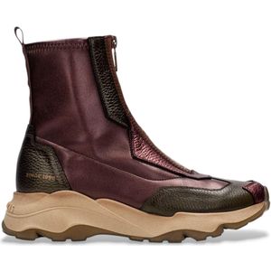 Hispanitas - Nepal Bolmet - Leren Sneakers - Bordeaux - Waterdicht