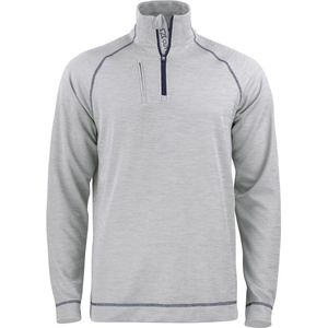 Cutter & Buck Chambers Half Zip Heren 358412 - Grijs Melange