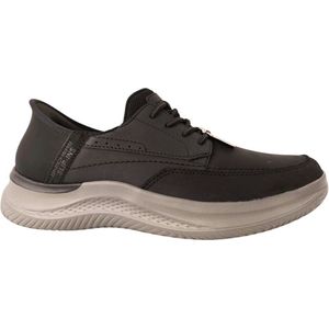Skechers - Hasting Rory - Instapper - Zwart - Leer/Textiel