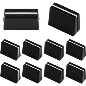 Faderdoppen set van 10 stuks voor mixer slider en handgrepen - compatibel met de meeste potentiometers