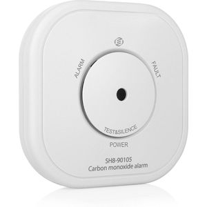 Equivera Koolmonoxidemelder - Koolstofmonoxidemelder - Koolmonoxide Detector - Draagbaar Koolmonoxide Alarm - CO-melder
