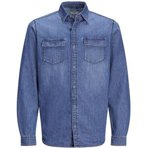 Jj Rebel - Austin Wi 500 - Overhemd - Denim - Lange Mouwen