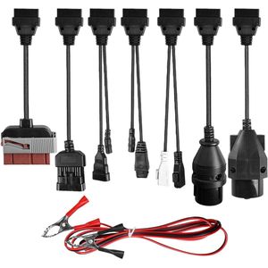 8-delige universele auto OBD2 OBD1 diagnoseadapter kabelset voor TCS CDP Pro Delphi CDP+ DS150er