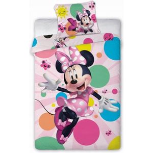 Minnie Mouse Kinderbeddengoed 160x200 cm, 100% Katoen