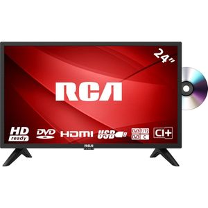 RCA RD24H1 24 inch LED TV met DVD-speler, Triple tuner, HDMI en USB-aanluiting