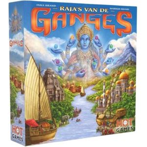 Rajas of the Ganges: Het Indiase bordspel voor roem en rijkdom - Geschikt voor alle leeftijden en spelers