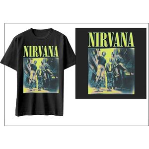 Nirvana - Kings Of The Street Heren T-shirt - M - Zwart