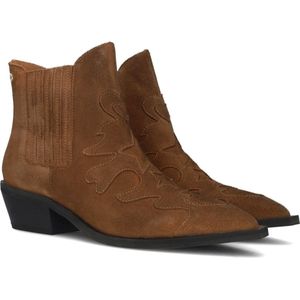 Fabienne Chapot Tammy Boot Enkellaarsjes - Enkelboots - Dames - Camel - Maat 37