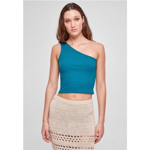 Urban Classics - Asymmetrische Crop Top - Dames