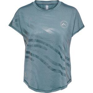 Only Play Onay AOP Loose S/S Training Fitness Top Dames - Maat S