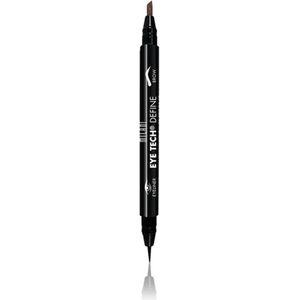 Milani - Eye Tech - Define 2 in 1 - Wenkbrauw + Eyeliner - Felt Tip Pen - 01 Black - Zwart - 1.2 ml