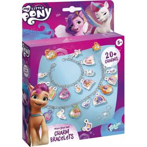 Totum My Little Pony glitter bedel armbandjes maken sieraden knutselpakket vriendschapsarmbandjes