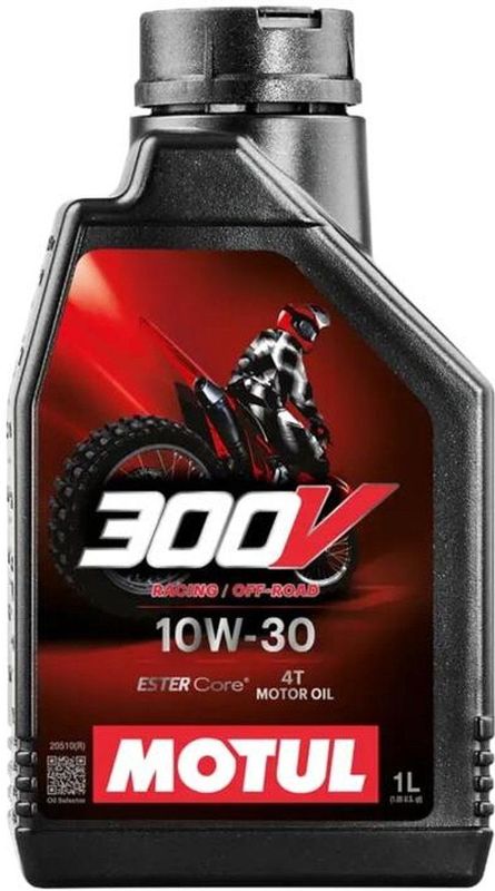 Motul 300V Factory Line Off Road Racing 4T - Smeermiddel - 10W30 - 1L