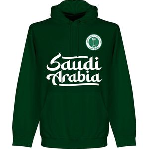Saudi-Arabië Team Hoodie - Donkergroen - M