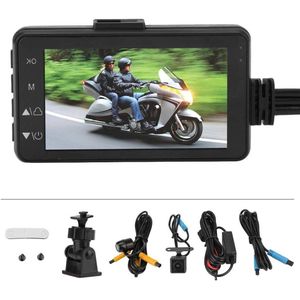 JGS Premium - Motorfiets Video Recorder - HD DVR - 120 Graden Camera Hoek - Mode Stijl