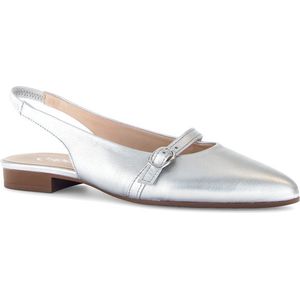 GABOR 61.530.61 Ballerina zilver maat 3,5