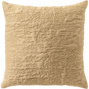 Dutch decor Sierkussen Lyla - Polyester - Beige - 45x45 cm (BxH) - 3D Patroon- Woonexpress