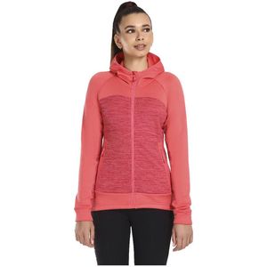 Kilpi Layana Fleece Met Volledige Rits Roze 42 Vrouw