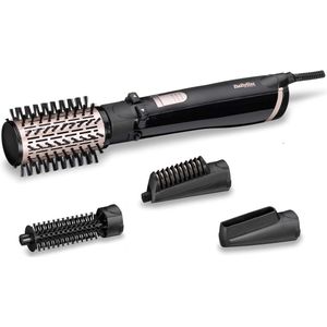 BaByliss - AS200E - Föhnborstel - Multistyler met 4 Opzetstukken - Automatische Krulborstel - ION Technologie