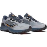 Saucony - Aura - Trailrunning Schoenen - Grijs - Donkergrijs - Zwart