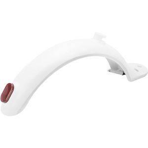 Avizar Achterspatbord Geschikt voor Xiaomi M365 Scooter met LED, Wit