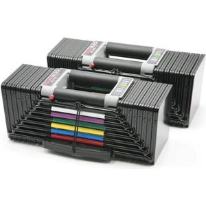 PowerBlock Elite EXP (fase 3) PBELSET3 - Verstelbare dumbbells 2 tot 41 KG (set van 2)