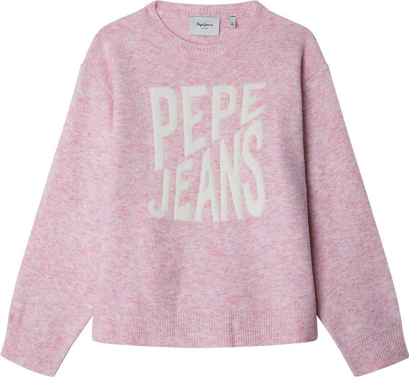 Pepe Jeans - Bekky - Trui - Zacht - Ronde Hals - Wijde Pasvorm