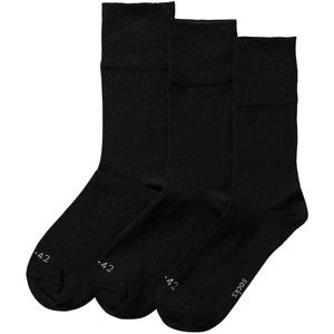 Apollo - Merino Wollen Diabetes Sokken - Blauw - 3-paar - Niet Knellende Boord