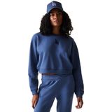 New Era - MLB Midi Le Crop - Sweatshirt - Blauw - Vrouw