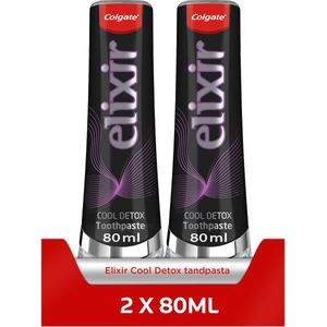 Colgate Elixir Cool Detox tandpasta 2 x 80ml