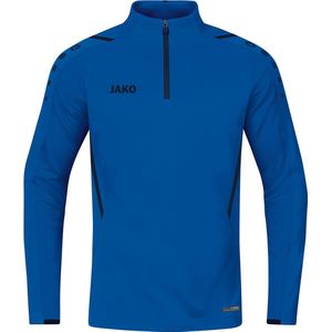 Jako - Ziptop Challenge - Blauwe Longsleeve Heren-XXL